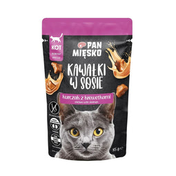Kattenvoer PAN MIĘSKO Kip 85 g