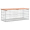Tuinbank schanskorfontwerp 103x44x42 cm massief douglashout