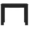 Bureau 100x45x75 cm bewerkt hout zwart