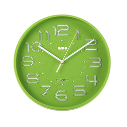Muurklok Versa Groen Plastic 3,7 x 30 x 30 cm