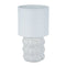 Bureaulamp Versa Wit Linnen Keramisch 17 x 30 cm