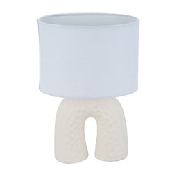 Bureaulamp Versa Crème Keramisch 18 x 28 cm