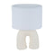 Bureaulamp Versa Crème Keramisch 18 x 28 cm