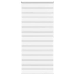 Zebra rolgordijn 100x200 cm stofbreedte 95,9 cm polyester wit