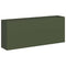Plantenbak 200x40x80 cm koudgewalst staal olijfgroen