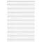 Zebra rolgordijn 115x150 cm stofbreedte 110,9cm polyester wit