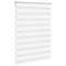 Zebra rolgordijn 115x150 cm stofbreedte 110,9cm polyester wit