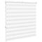Zebra rolgordijn 140x150 cm stofbreedte 135,9cm polyester wit