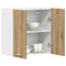Keukenwandkast 60x31x60 cm spaanplaat ambachtelijk eikenkleurig