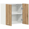 Keukenwandkast 60x31x60 cm spaanplaat ambachtelijk eikenkleurig