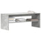 Tv-meubel 100x40x40 cm bewerkt hout betongrijs