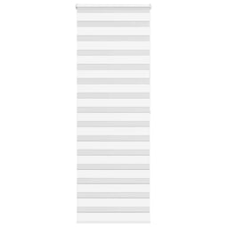 Zebra rolgordijn 80x200 cm stofbreedte 75,9 cm polyester wit