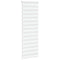 Zebra rolgordijn 80x200 cm stofbreedte 75,9 cm polyester wit
