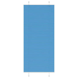 Pliss rolgordijn 100x200cm stofbreedte 99,4 cm polyester blauw