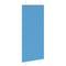 Pliss rolgordijn 100x200cm stofbreedte 99,4 cm polyester blauw