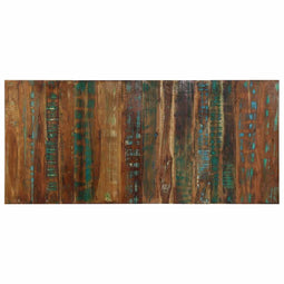 Hoofdbord 180 cm massief gerecycled hout meerkleurig