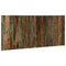 Hoofdbord 180 cm massief gerecycled hout meerkleurig