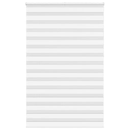 Zebra rolgordijn 140x230 cm stofbreedte 135,9cm polyester wit