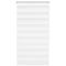 Zebra rolgordijn 80x150 cm stofbreedte 75,9 cm polyester wit