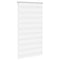 Zebra rolgordijn 80x150 cm stofbreedte 75,9 cm polyester wit