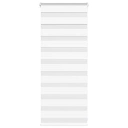 Zebra rolgordijn 60x100 cm stofbreedte 55,9 cm polyester wit