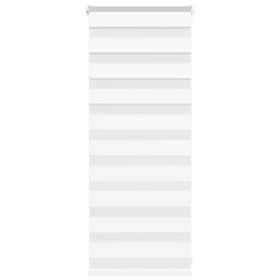 Zebra rolgordijn 55x100 cm stofbreedte 50,9 cm polyester wit