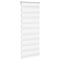 Zebra rolgordijn 55x100 cm stofbreedte 50,9 cm polyester wit
