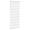 Zebra rolgordijn 55x100 cm stofbreedte 50,9 cm polyester wit