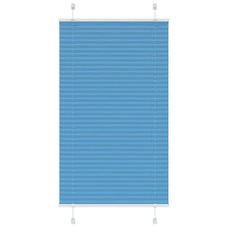 Pliss rolgordijn 70x100 cm stofbreedte 69,4 cm polyester blauw
