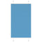 Pliss rolgordijn 70x100 cm stofbreedte 69,4 cm polyester blauw