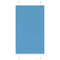 Pliss rolgordijn 70x150 cm stofbreedte 69,4 cm polyester blauw