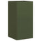 Plantenbak 40x40x80 cm koudgewalst staal olijfgroen