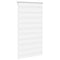 Zebra rolgordijn 75x150 cm stofbreedte 70,9 cm polyester wit