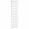 Zebra rolgordijn 50x150 cm stofbreedte 45,9cm polyester wit
