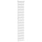 Zebra rolgordijn 50x230 cm stofbreedte 45,9cm polyester wit