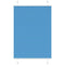 Pliss rolgordijn 100x150 cm stofbreedte 99,4cm polyester blauw