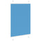 Pliss rolgordijn 100x150 cm stofbreedte 99,4cm polyester blauw