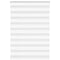 Zebra rolgordijn 110x150 cm stofbreedte 105,9cm polyester wit