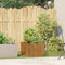 Plantenbak roestig 40x80x40 cm weervast staal