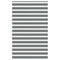 Zebra rolgordijn 145x230 cm stofbreedte 140,9 cm donkergrijs