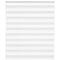 Zebra rolgordijn 130x150 cm stofbreedte 125,9cm polyester wit