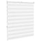 Zebra rolgordijn 130x150 cm stofbreedte 125,9cm polyester wit