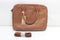 DSTRCT Fletcher Street Leren Laptoptas - 15,6 inch - Cognac