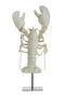 Light&living Ornament op voet 25x14x56,5 cm LOBSTER gebroken wit