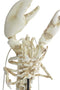 Light&living Ornament op voet 25x14x56,5 cm LOBSTER gebroken wit