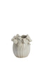 Light&living Vaas deco 26,5x25,5x26,5 cm LAVCI keramiek glans licht grijs