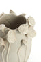 Light&living Vaas deco 26,5x25,5x26,5 cm LAVCI keramiek glans licht grijs