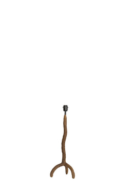Light&living Lampvoet 20x20x57 cm GUJA donker bruin
