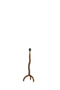 Light&living Lampvoet 20x20x57 cm GUJA donker bruin