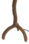 Light&living Lampvoet 20x20x57 cm GUJA donker bruin